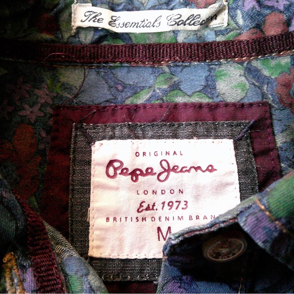 Pepe Jeans Long-Sleeved Floral Blouse - Picture 5 of 5